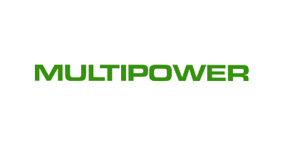 Multipower-Logo für Zylinder von farger & Joosten